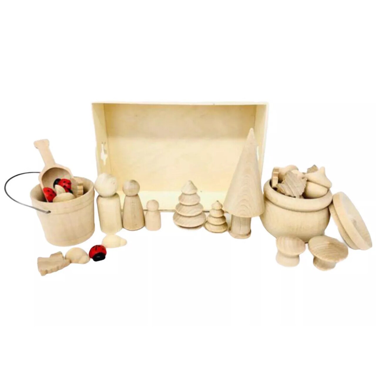 Kitcheniva My Little Sensory Tray Kids Education Sensory Kit Toys Craft